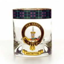 MacIntyre Clan Whisky Glass