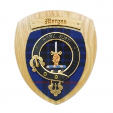 Morgan Clan Crest Wall Plaque