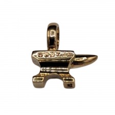 Gretna Green Anvil Charm in 9ct Gold
