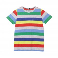 Joules Boys Caspian Stripe T-Shirt - 5 Years