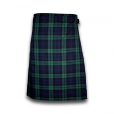 Mens Sports Kilt in Black Watch Tartan