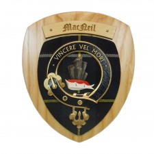 MacNeil Clan Crest Wall Plaque