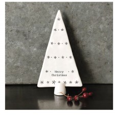 East of India Merry Christmas Porcelain Tree
