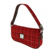 Harris Tweed Duchray Bag in Red Check Tartan