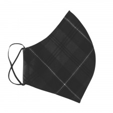 Royal & Plaid Grey Granite Tartan Face Mask