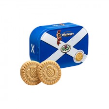Walkers Shortbread Saltire Flag Keepsake Shortbread Tin