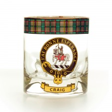 Craig Clan Whisky Glass