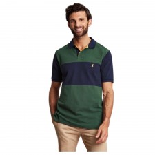 Joules Men's Woody Polo Shirt in Dark Green UK S