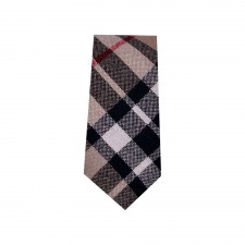 Boys Camel Thomson Tartan Tie