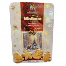 Walkers Shortbread Festive Shapes Tin 250g