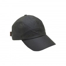 Barbour Mens Wax Sports Cap in Sage