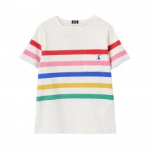 Joules Laundered Stripe T-Shirt in Multi-Stripe