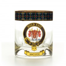 MacLeod Green Hunting Clan Whisky Glass