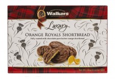Walkers Luxury Orange Royals Shortbread Biscuits 150g