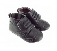 Baby Boys Black Brogues
