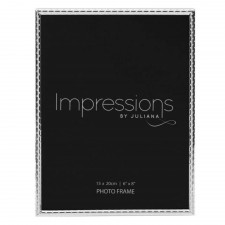 Impressions Nickel Plated Photo Frame 6 x 8 Inch