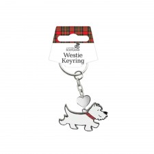 Westie Keyring