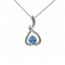 Lila Small Enchanted Pendant in Aqua