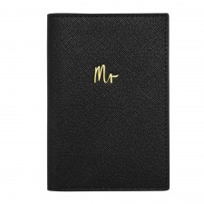 Katie Loxton Black Passport Holder - Mr