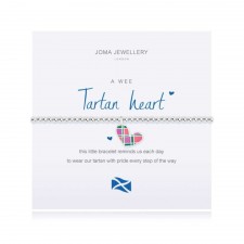 Joma Jewellery 'A Wee Tartan Heart' Bracelet