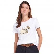 Barbour Highlands T-Shirt in White