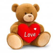 Keel Toys 53cm Brown Henry Bear With Heart