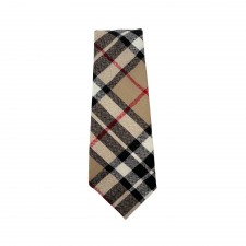Camel Thomson Tartan Tie