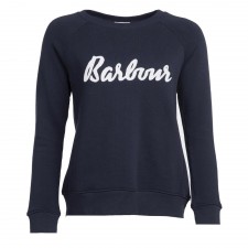Barbour Ladies Otterburn Sweatshirt in Navy