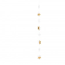 Rader Gifts Large Gold Capiz Stars Chain Decoration