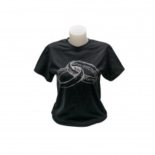 Gretna Green Forged Rings Printed T-Shirt In Black