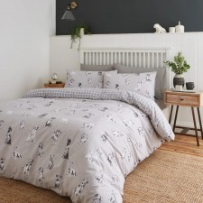 Catherine Lansfield Delightful Dogs Easy Care Duvet Set