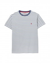 Joules Mens Boathouse Blue Striped T-Shirt