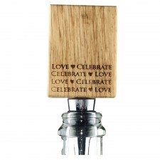 Scottish Made Oak Bottle Stopper
