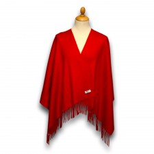 Lona Scott 100% Cashmere Stole in Red