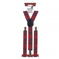 Red Tartan Braces
