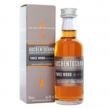 Auchentoshan Three Wood Single Malt Scotch Whisky 5cl