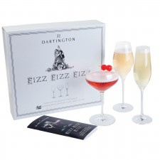 Dartington Crystal Fizz Fizz Fizz Three Glasses Gift Set