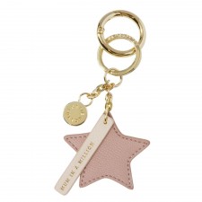 Katie Loxton Chain Keyring- 'Mum in a Million' in Dusty Pink
