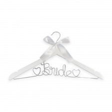 Gretna Green Bride Wedding Hanger With Wire Lettering