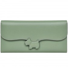 Radley Crest  Large Flapover Matinee Purse In Jade