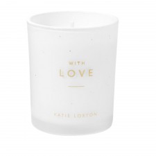Katie Loxton 'With Love' Sentiment Candle in Red