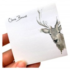 Clare Baird Highland Stag Sticky Notes
