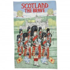 Glen Appin Scotland The Brave Tea Towel 100% Cotton