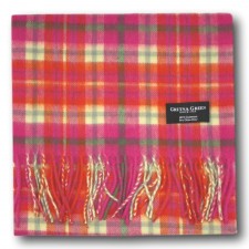 Gretna Green Highland Rose Tartan Cashmere Scarf