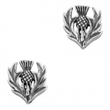 Hamilton & Young Scottish Thistle Stud Earrings
