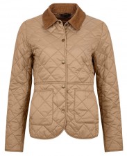 Barbour Ladies Deveron Quilted Jacket in Light Trench