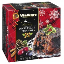 Walkers Rich Fruit Pudding 227g