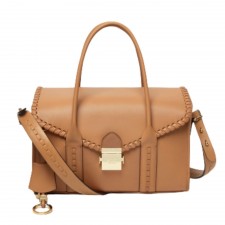 Radley Loaf Lane Butterscotch Crafted Flapover Crossbody Bag