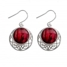 Heathergems Cormag Celtic Drop Earrings