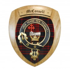 McConnell Clan Crest Wall Plaque
